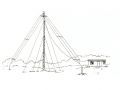 HF Broadband Multi-wire Dipole Antennas BBA-120, BBA-120/E