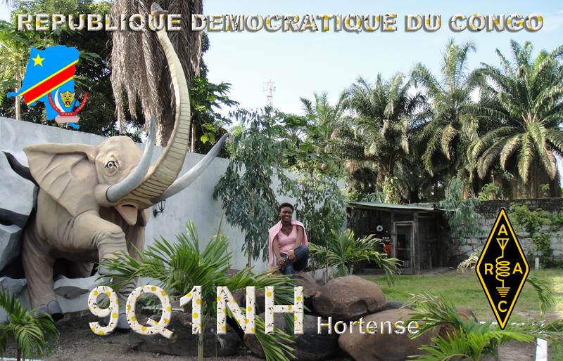 Democratic Republic of Congo 9Q1NH QSL