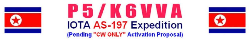 North Korea K6VVA IOTA