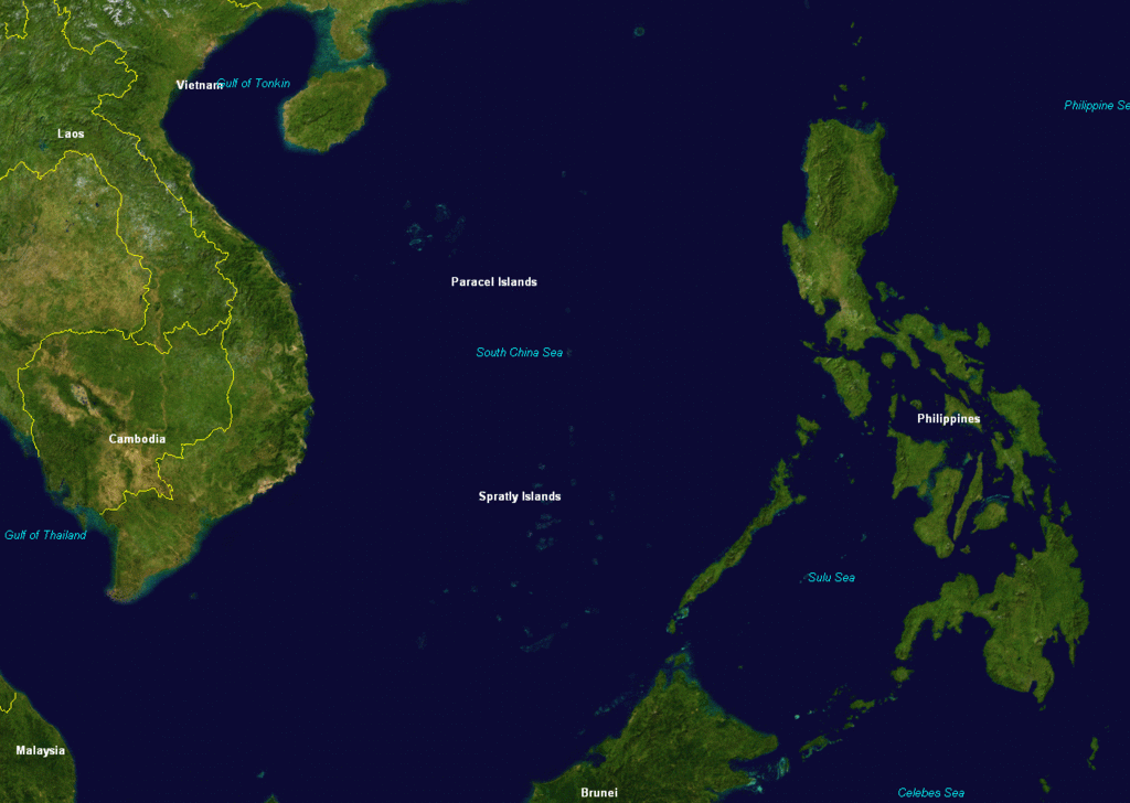 Парасельские острова B7CRA Карта