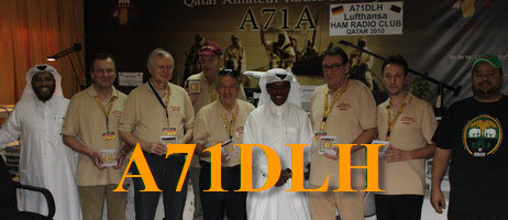 Qatar A71DLH Lufthansa Amateur Radio Club Qatar Amateur Radio Society