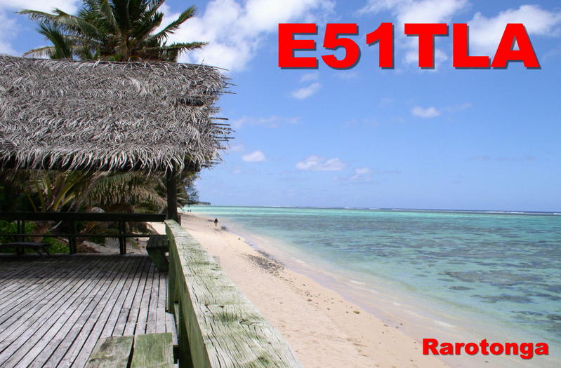 Rarotonga Island E51TLA South Cook Islands