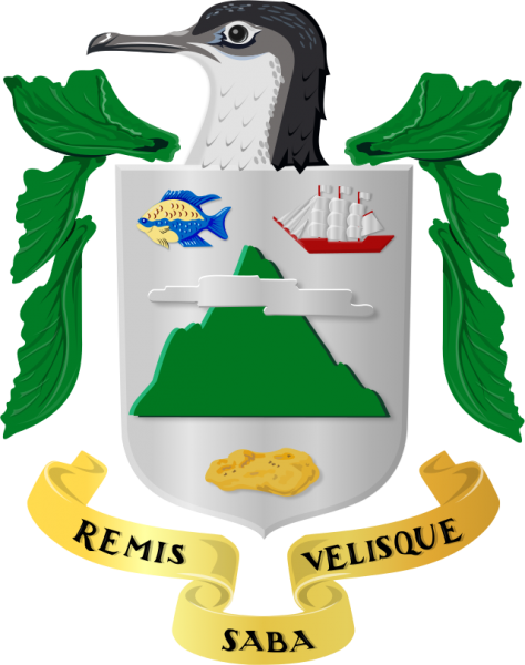 Saba Island Coat of Arms