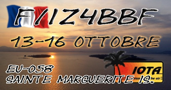 Sainte Marguerite Island F/IZ4BBF