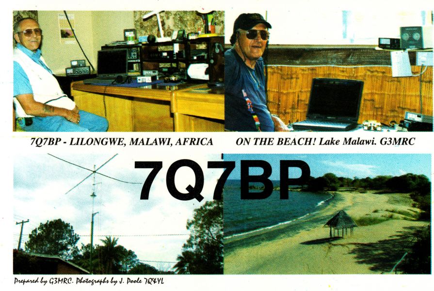 Малави 7Q7BP QSL